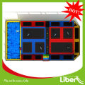 Top Verkauf 14X8x4.5m Größe Kinder Indoor Trampolin für Newzealand Kunde